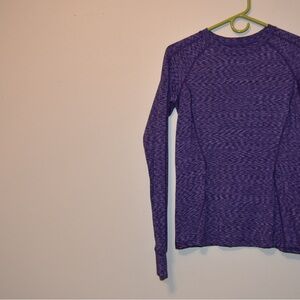 REI Purple Fitted Hoodie Sweatshirt